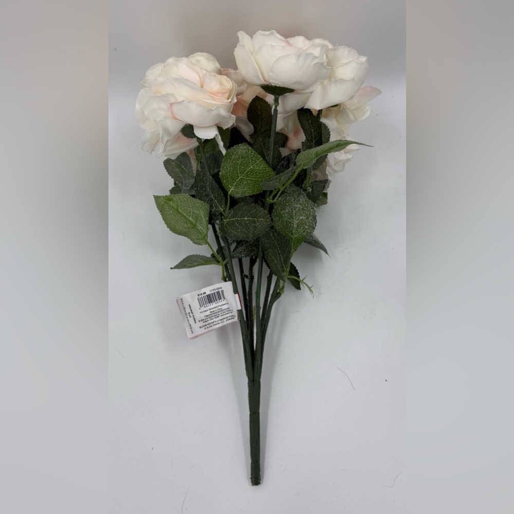 Bloom Room “Holiday Floral‎ Bush” Artificial Foliage Flowers Jo-Ann Pink New NWT